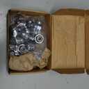 20PCS M12x1.5 Lug Nuts, Compatible with F-ord Escape Focus Fusion Fiesta EcoSport, Lincoln MKC MKZ, One-Piece Chrome OEM Factory Style Large Acorn Seat Lug Nuts