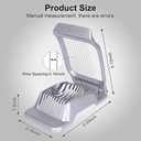 3 x Egg Slicer for Hard Boiled Eggs,Stainless Steel Wire Multipurpose Egg Cutter Strawberry Slicer Tomato Slicers for Home Use (Black Red)