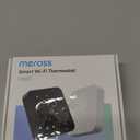 meross Smart Thermostat for Home, WiFi Thermostat Works with Matter, Alexa, Apple Home, Google Assistant, App & Voice Control, 7x24h Scheduling, Energy Saving, C-Wire Required