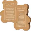 50 Pcs Bear Baby Shower Games Mommy or Daddy Guess Who Game for Girl or Boy Funny Baby Shower Games Fun Gender Neutral Activity Kraft Paper Cards