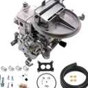 Carburetor Replacement for Holley 0-4412S 2300 500 CFM 2 Barrel with Manual Choke Carburetor Compatible with GMC CJ5 CJ7 F100