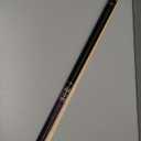 Pool Cues Set of 2, Perfect Pair of 58" 2-Piece Canadian Maple Billiard Sticks with Ergonomic Grip, 13mm Tip & Chalk, Home Bar Pool Stick in 2 Colors for Adults (Purple+Black)