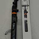 EUCOS 62" Phone Tripod, Tripod for iPhone & Selfie Stick with Remote, Extendable Cell Phone Stand & Ultimate Phone Holder, Solidest Phone Stand Compatible with iPhone/Android (Inferno Mix Carbon Black)