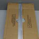 IBUYKE Saddle Cushion Vanity Stool Chair, Foot Rest Stool with Solid Wood Legs, Modern Vanity Bench Ottoman for Piano, Upholstered Seat for Bedroom, Entryway, Wooden Legs&Light Gray WBD007NG