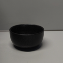 S&Q'S CERAMICS Ceramic Small Bowls for Kitchen, Set of 6, 9 ounces Ice Cream Bowls, Small Serving Bowls for Soup, Dipping, Condiments, Side Dishes, Snack, Prep (Black and Grey (4.25 inch)