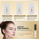 Brow Lamination Kit Lash Lift Kit, Sachet Refill Eyelash Perm Kit for Natural Curling Long-Lasting, Instant Eyelash Lift Kit, Brow Perm Kit for Salon-Quality Results at Home