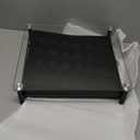 DecoBrothers Crystal Tempered Glass Vertuo Pod Holder Drawer, 24 Large or 48 Small Nespresso Capsule Organizer (48 pcs Capacity, Black)