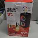 Portable Bluetooth Speaker,Karaoke Machine for Adults and Kids,with Lights Loud Big Bluetooth Speaker,Rechargeable Dj/PA Speaker System with TF Card,AUX in,REC,TWS for Outdoor Sport Home Party