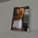 BOSS Men's Stretch Cotton Boxer Briefs 3 Pack (XX-Large, Gray/Charcoal/Black)