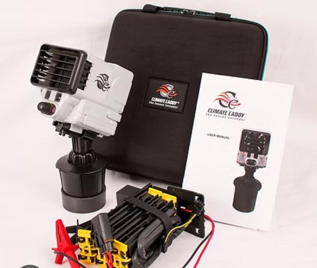 Climate Caddy™ 48V Electric Golf Cart Heater and Cooling Fan