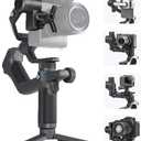 FeiyuTech [Official] SCORP Mini-2 All in One 3-Axis Camera Stabilizer,Built-in AI Track Sensor Handheld Gimbal for Sony A7III,Canon R6,Nikon Z30,Fujifilm,GoPro11/12,iPhone 15 14Pro,Samsung,Max 2.65lb