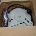 Tool Daily Retractable Pressure Washer Hose Reel 60 FT x 1/4”, Heavy Duty Power Washer Hose Reel 3600 PSI, Auto-Rewinding, Wall/Floor Mounted