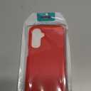 FNTCASE for Galaxy A17/A16 5G Phone Case - Samsung A17 Military Grade Drop Protection, 14ft Drop Tested, Screen Protector Included, Anti-Slip Matte Textured, TPU+PC Dual Layer Shockproof Cover (Red)