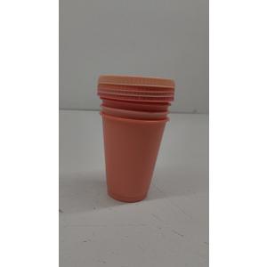 Plastic Glasses, 4 Pack