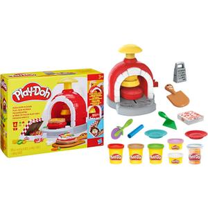 Play-Doh Kitchen Creations Pizza Oven Playset with 6 Cans & 8 Accessories, Back to School Classroom Supplies, Play Food & Cooking Toys, Preschool Toys, Ages 3+