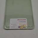 KitchenAid Classic Plastic Cutting Board with Perimeter Trench and Non Slip Edges, Dishwasher Safe, 11 inch x 14 inch, Green