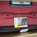 SWISSGEAR Sion Softside Expandable Spinner Luggage Durable Lightweight Travel Suitcase, Burgundy, Checked-Large 29-Inch