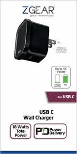 ZGEAR Adaptive Fast Charge Wall Charger