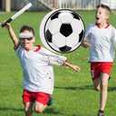 Hooqict Soccer Ball Pinata with Blindfold and Bat Stick Soccer Birthday Party Decorations for Kids Boys Men Sports Themed Party Supplies School Classroom Activities