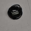 Ethernet Cable 25ft For Cat6/Cat5E, 40Gbps Support Cat8/Cat7, 24AWG Pure Copper, UL Certified Network Cable, Direct Burial Waterproof & UV Resistant, High Speed RJ45 LAN Cord -POE/Modem/Router, Black