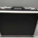 LOCKCURX File Organizer Storage Box - 18.9 x 14.6 x 6.3 Inch X-Large, Portable Locking Storage Totes with Dual Combination Locks for Cash, Documents & Valuables - Black