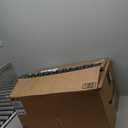 SNSLXH 5 Pack Stackable Closet Storage Basket, Multifunctional & Foldable Closet Organizer for Bathroom Kitchen Laundry Room Wardrobe Storage, Space-Saving Clothes Storage Drawer Organizer, White