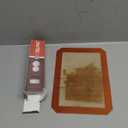 Silpat Premium Non-Stick Silicone Baking Mat, Petite Jelly Roll Size, 8-1/4 x 11-3/4, AE295205-01,Orange