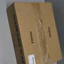 Yaryoung Square 10 oz champagne glasses 12 pk Champagne Flute, Square Unique White & RedG oblets, Dishwasher-safe Clear (12)