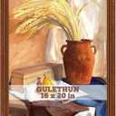 GULETHUN 16x20 Frame, Ornate Embossed Brown Poster Frames, 16x20in
