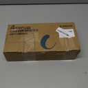 HOLKIE Caster Wheels 3 inch Locking Casters Set of 4, Threaded Stem 3/8" -16 x 1-1/2" (Diameter 3/8", Length 1-1/2") Swivel Heavy Duty Castors Gray