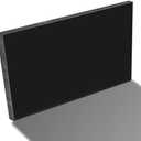 High-Density Polyethylene (HDPE) Plastic Sheet 3/4" Thick 8" X 12"- Black HDPE Sheet,for Machining, Home Improvements, DIY Projects, Engineering,High-Density Polyethylene Plastic Block (Pack of 1)