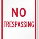 SmartSign "No Trespassing" Sign | 12" x 18" 3M Engineer Grade Reflective Aluminum