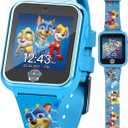 Accutime Paw Patrol Smart Watch with Camera for Kids and Toddlers - Interactive Smartwatch for Boys & Girls Featuring Games, Voice Recorder, Calculator, Pedometer, Alarm, Stopwatch, with USB Cable (Blue)