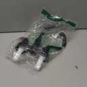 KPW Bathroom Sink Faucet 2 or 3 Hole Matte Black Centerset 4 Inch Bathroom Sink Faucet 2 Handle Plating Over ABS Plastic Non-Metallic Lavatory Bathroom Faucet with Pop up Drain Water Supply Hoses