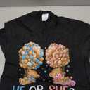 He or She We Can Bearly Wait Bears Balloons Gender Reveal T-Shirt S