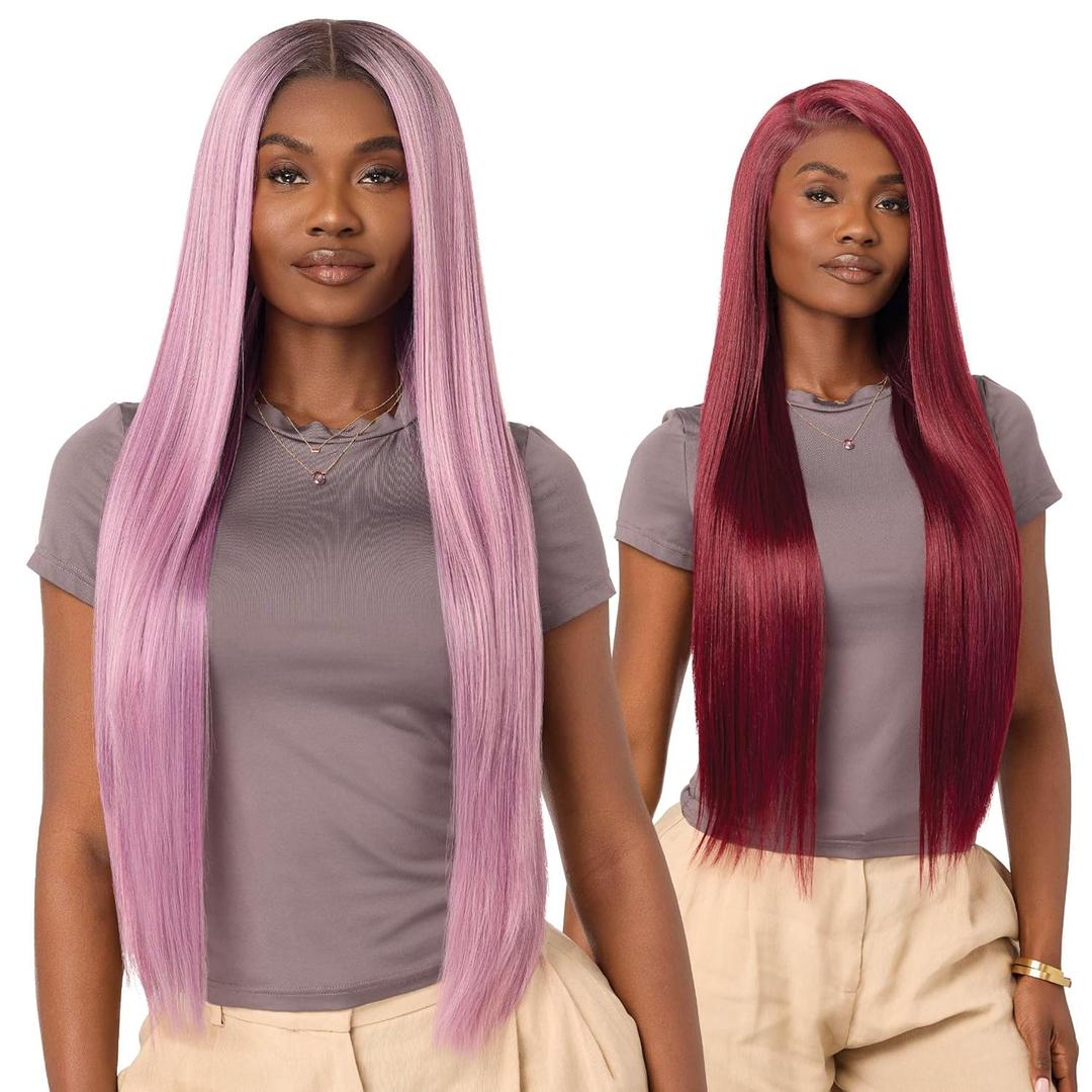 Outre Lace Front Wig - Perfect Hair Line - OnVybes - OnVybe 5 (ICY ASH BROWN)