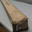 Kemmie Heavy Duty Double Curtain Rods, 72 to 144' Telescoping, 1 Inch Diameter Front Rod and 5/8 Inch Diameter Back Rod, Warm Gold, Steel with Gold Coated Finish