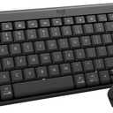 Logitech MK250 Bluetooth Wireless Mouse and Keyboard Combo: Fast & Easy Connectivity, Compact Wireless Keyboard, Ambidextrous Mouse, Durable Build - Windows/MacOS - Graphite