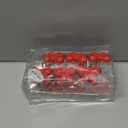 12 Pcs Valentine's Day Red Bow Knot Shower Curtain Hooks Rustproof Metal Decorative Shower Hangers Bulk Glide Curtain Rings for Bathroom Bedroom Living Room Art Decor (Classic)