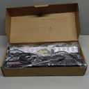 4 Pack LED 42W Black Lights, Blacklight Bars with Plug+Switch+6ft Cord, Light Up 24x24ftx4, Blacklight for Glow Party, Fluorescent Poster, Body Paint, Halloween Decorations, Bedroom, Stage