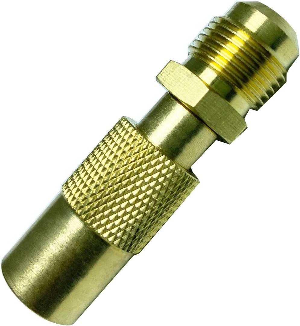 MENSI 5/8"-18UNF Male Flare Fitting Adapter Conversion Fitting for Blackstone Tabletop Grill - 17 Inch and 22 Inch Portable Gas Griddle Connect RV Trailer Extension Hose