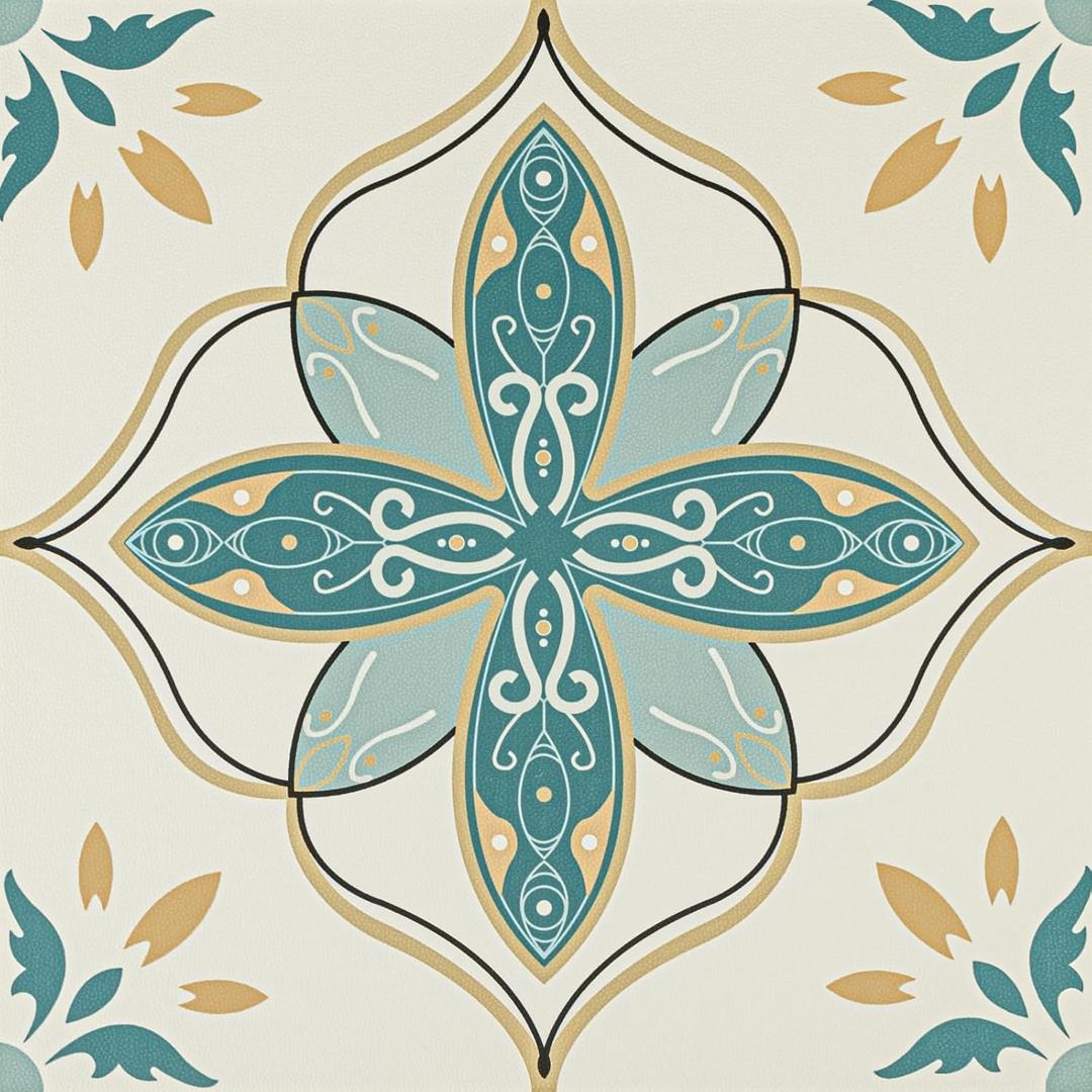 Alow Peel and Stick Floor Tile 12x12 Inch - 10 Pack Waterproof Vinyl Flooring, Self-Adhesive for Bathroom, Kitchen, Bedroom - Easy to Install, Green
