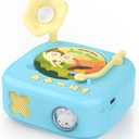 Story Toys for Music Montessori Musical Toys HOMESTEC Player for Toddlers Age 2-3,Record Player for Kids Educational Learning Sensory Toddler Toy,Kids Phonograph Music Gifts Girl Boy Toy (60pcs Cards)