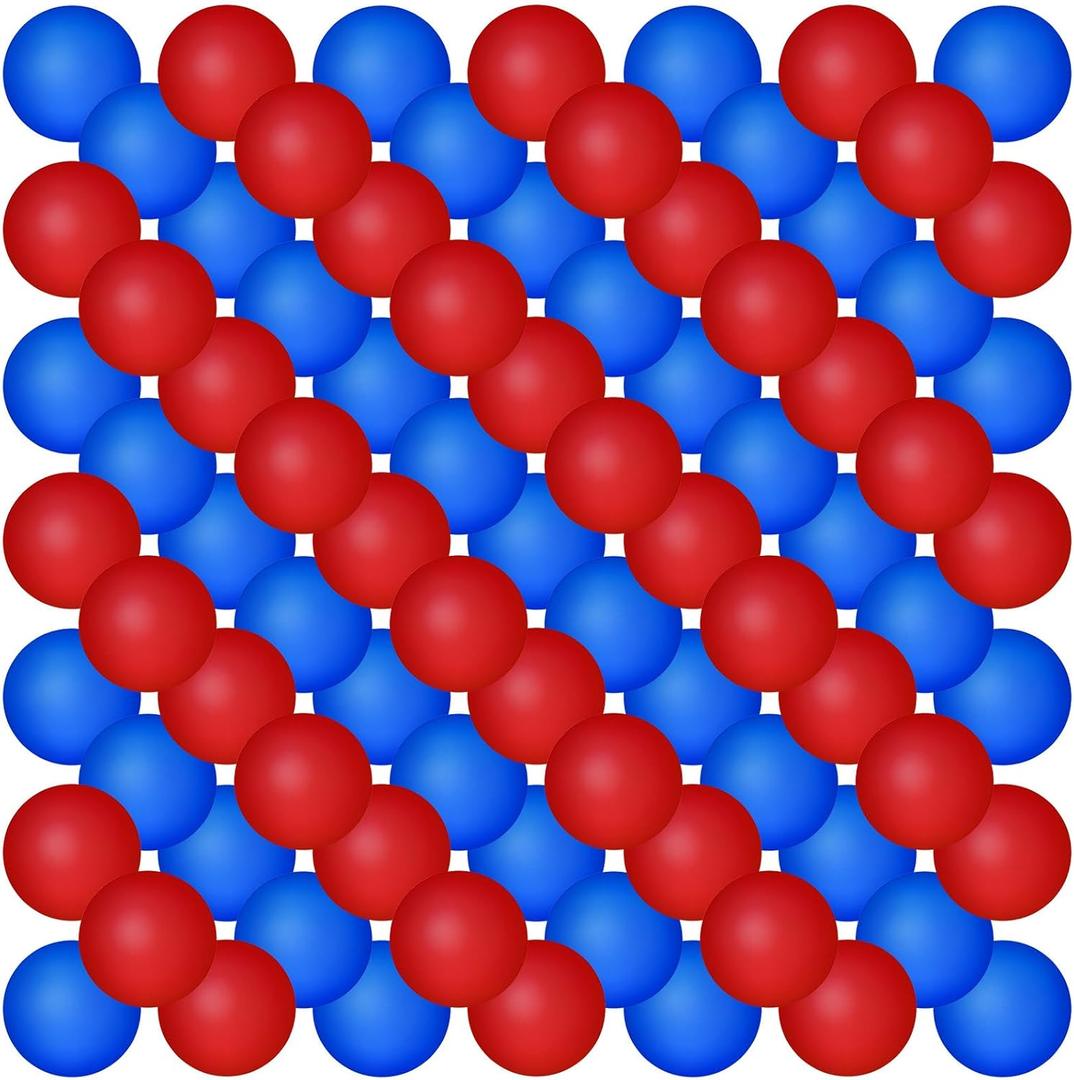 Hanaive 100 Pack Table Tennis Balls Multi Colored 40mm Plastic Balls Bulk Washable Small Game for Carnival Pool Games, Party Decoration Pet Toy (Red, Dark Blue)