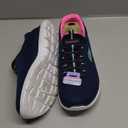 Skechers Women's Summits Sneaker (7.5, Navy/Hot Pink)