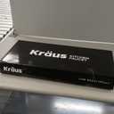 KRAUS Oletto Single Handle Pull Down Kitchen Faucet in Matte Black, KPF-2820MB