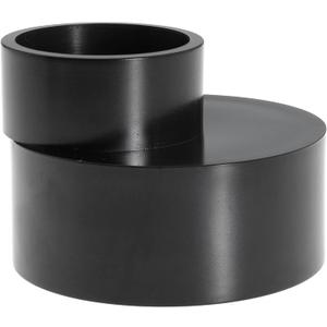 Eccentric Tank Reducer Replaces T1041-1 for RV Gray Water Tank 3" Spigot to 1-1/2" Hub Sewer Hose Fitting Adapter