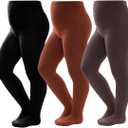 vanberfia Warm Tights for Baby Girl: Winter Cotton Cable Knit Stocking - Thick Toddler Legging for Various Occasions (6-12 Months, Cll17088)