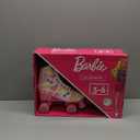 Barbie Roller Skates for Girls - Adjustable Sizes 12-2, Glitter Wheels, ABEC 5 Bearings - Durable PVC Material, Foam Shoe Lining - Perfect for Active Fun and Adventures, Size 3-6