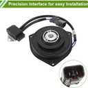 Radiator Fan Motor for Honda CR-V 2006-2011 Quiet Engine Cooling Fan Motor No.38616RNAA01 1 Pc